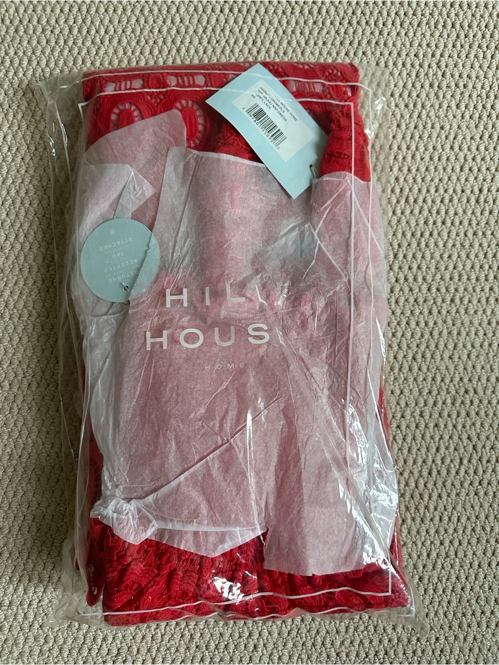 NEW Hill House Anjuli Nap dress. Poppy Lace. XS. NWT - Picture 8 of 9
